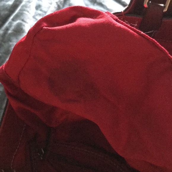 Dooney & Bourke Red Large City Flynn - Picture 4 of 5